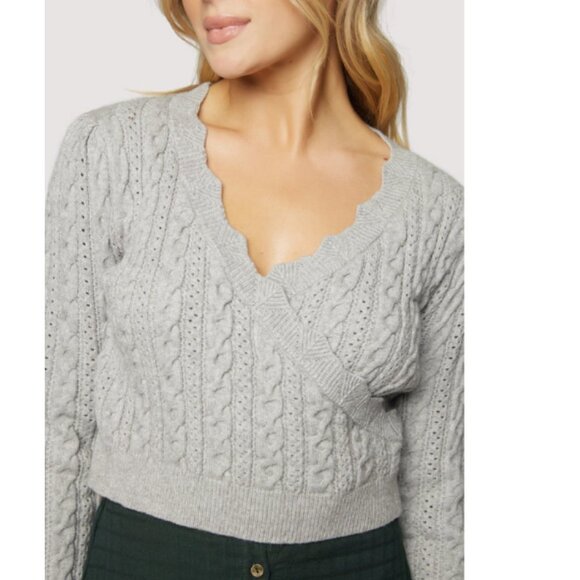 LOST+WANDER OLIVIA WRAP TOP Size Small NWT - Picture 5 of 6